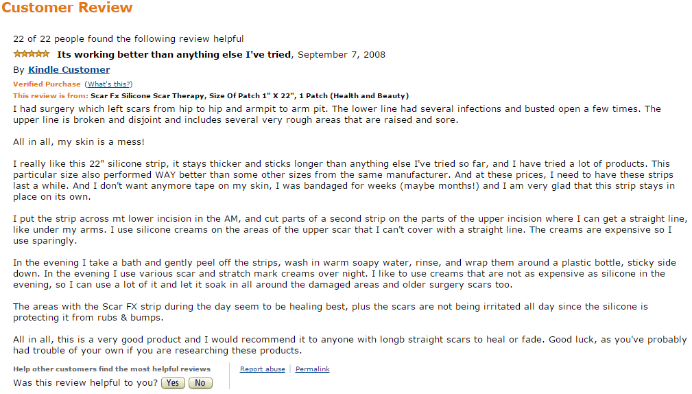 Hiệu quả của tấm dán hỗ trợ điều trị sẹo Scar Heal FX đã được minh chứng qua chia sẻ của hàng ngàn người trên toàn thế giới