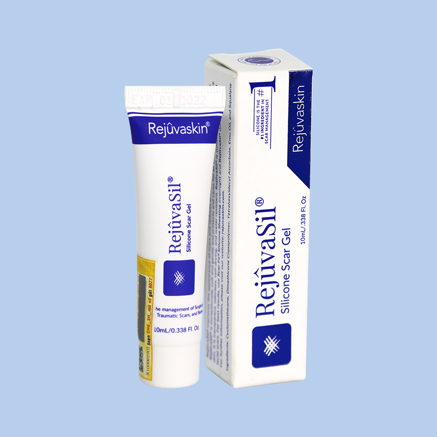 Gel làm mờ sẹo Scar Rejuvasil 10 ml xoá tan nỗi lo sẹo lồi, sẹo thâm, sẹo phẫu thuật...