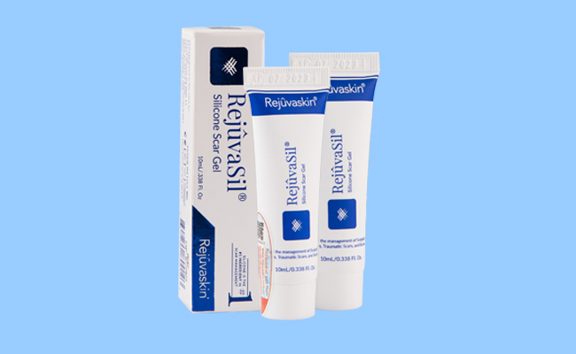 Tuýp gel Rejuvasil loại bỏ sẹo lồi chỉ sau 2 tháng.
