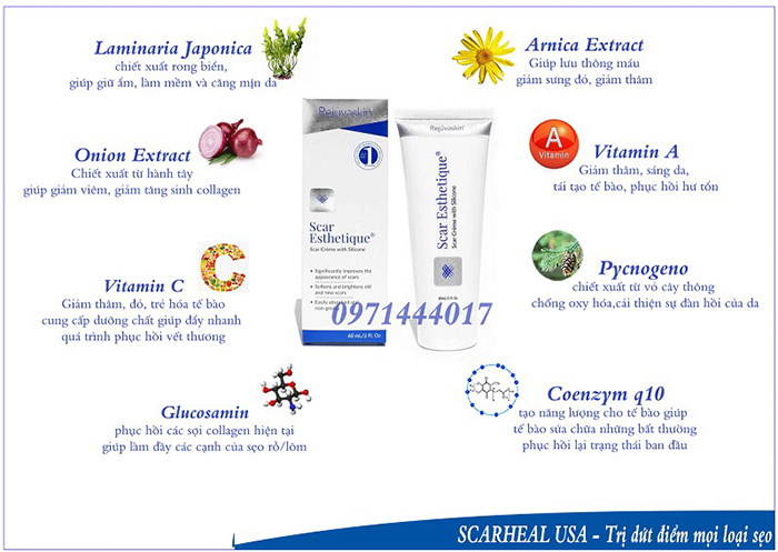 Thành phần chiết xuất Coenzyme Q-10 cùng các loại vitamin thiên nhiên an toàn