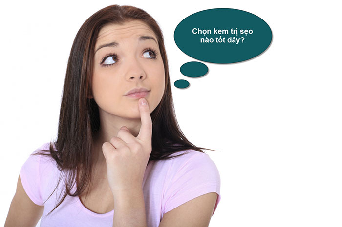 Chọn kem làm mờ sẹo nào thì tốt đây? 