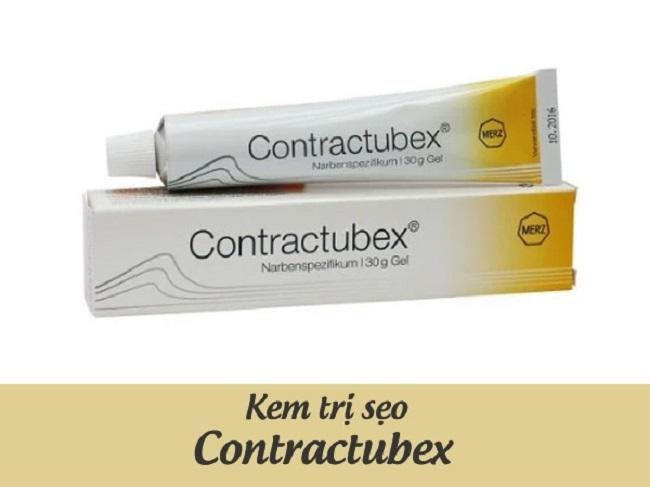 Kem xóa sẹo rỗ Contractubex kem tri seo ro Contractubex