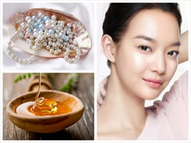 tri seo voi ngoc trai va mat ong