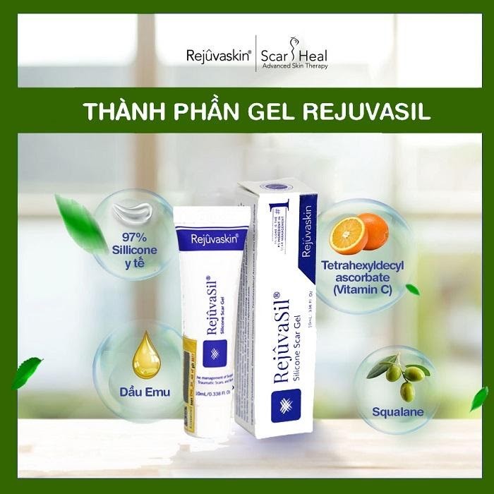 Kem làm mờ sẹo lồi Rejuvasil