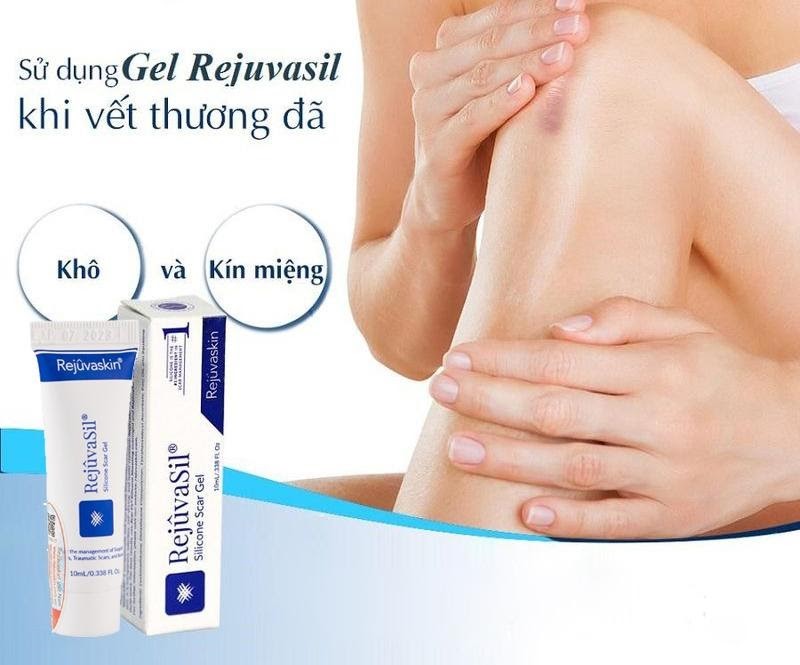 Cách sử dụng kem làm mờ sẹo phì đại Rejuvasil