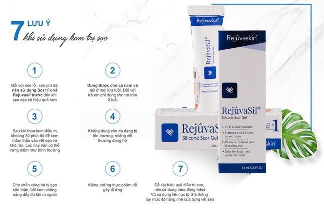 Lưu ý khi sử dụng kem làm mờ sẹo