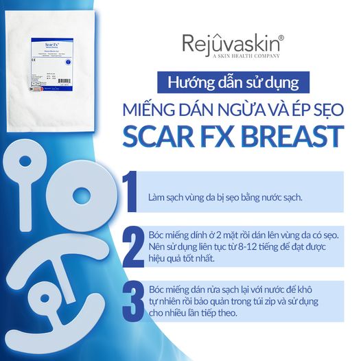 miếng dán silicone xóa mờ sẹo lồi / phì đại Scar FX